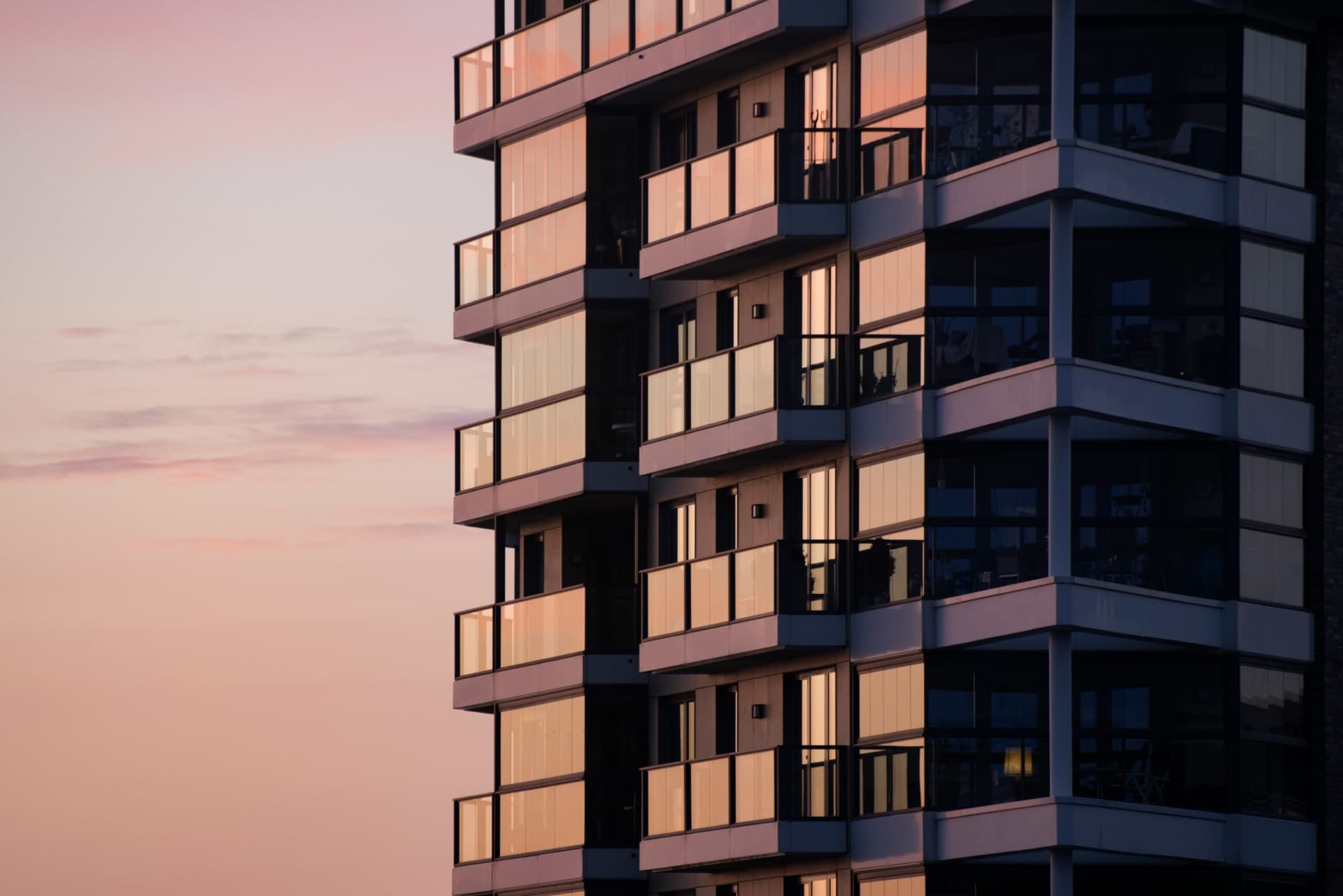 High-rise multifamily development supplied by NexVue Exteriors